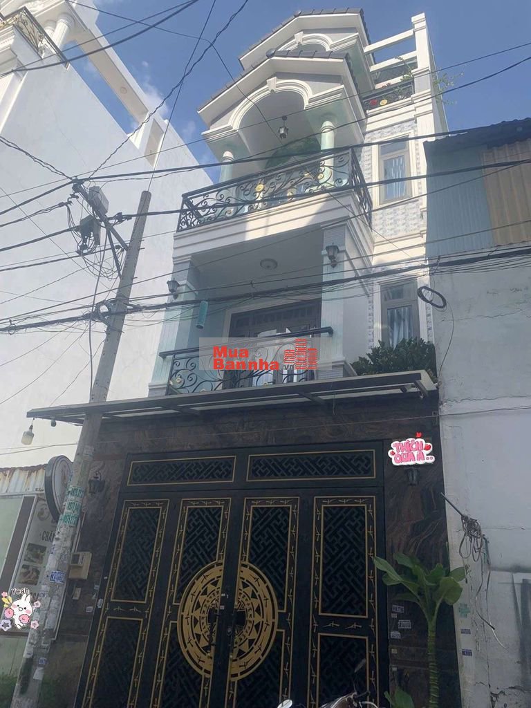 BÁN NHÀ NGAY GÒ XOÀI, 4,5X18, HẺM XE HƠI 7M, GIÁ CHỈ 6 TỶ 950 TL