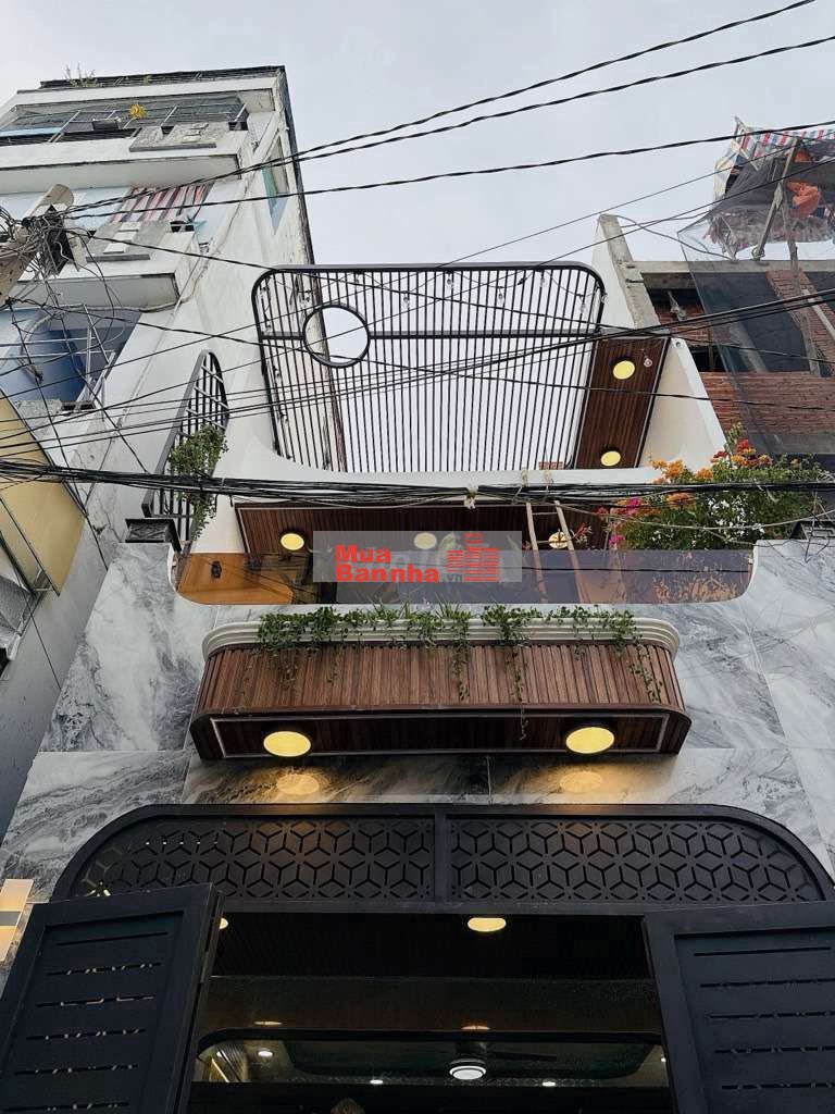 BÁN NHÀ ĐẸP TÂN PHÚ, 4X18, 2 TẦNG, HẺM XE HƠI, GIÁ 6,58 TỶ TL