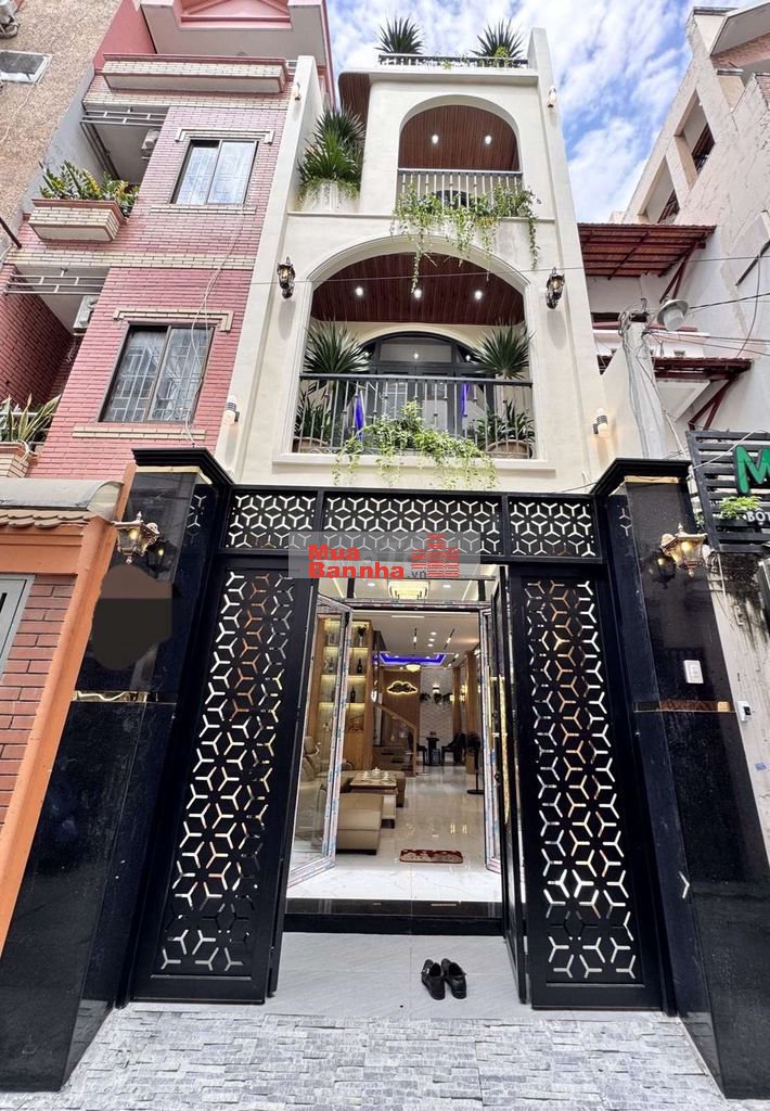 60m2 ngang 4m HXH sát mặt tiền Hoàng Văn Thụ 4 tầng 4PN Full NT