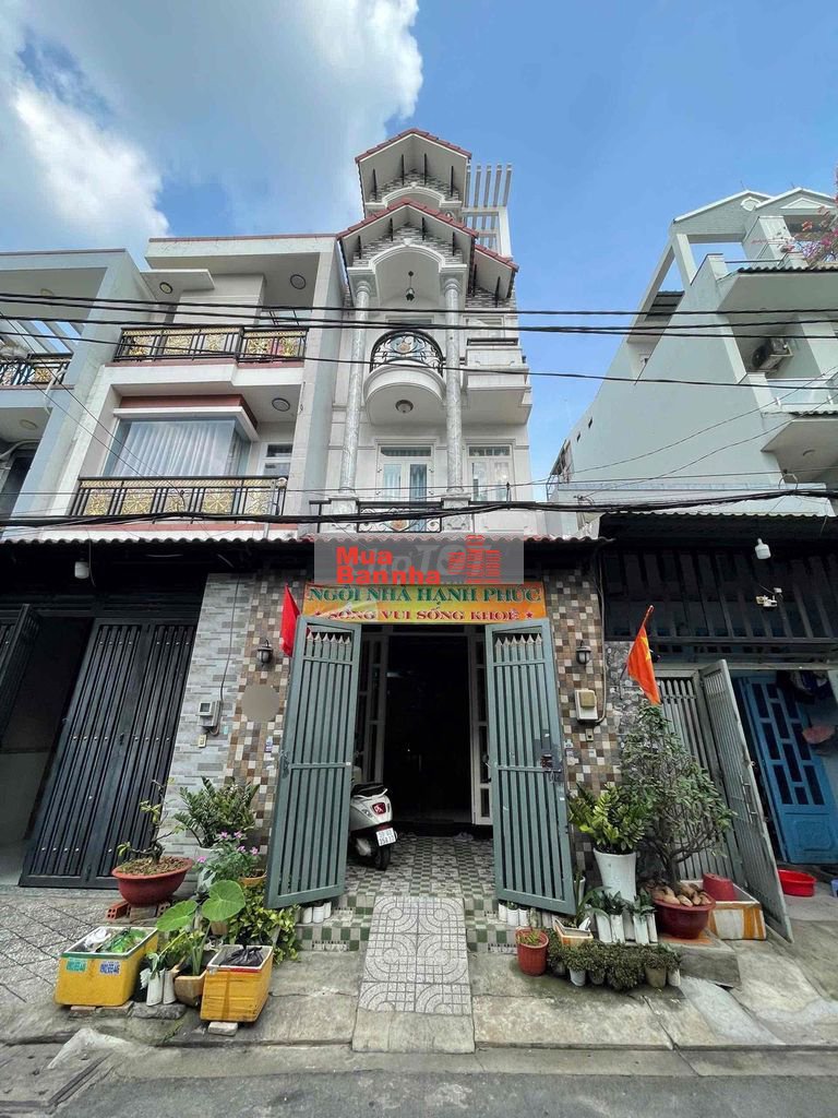 Nhà Hẻm 243 Đ.Mã Lò 1 Trệt 3 Lầu