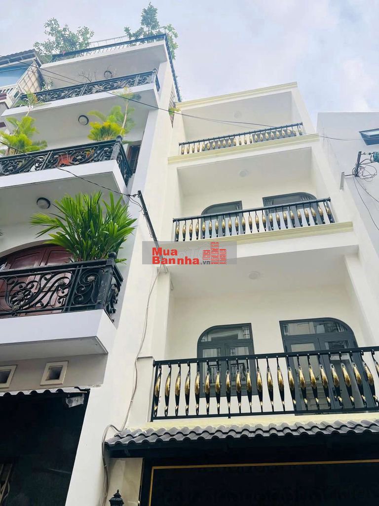 NHÀ HXH 6M NGAY NHÀ GA T3 - 3,7X14M 4 TẦNG Ô TÔ NGỦ TRONG NHÀ