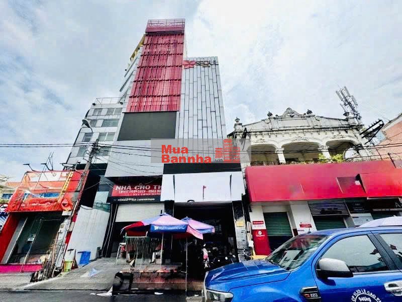 Tòa nhà VP Kinh Doanh, 6 tầng MT Bùi Hữu Nghĩa góc ngã tư chợ Bà Chiểu