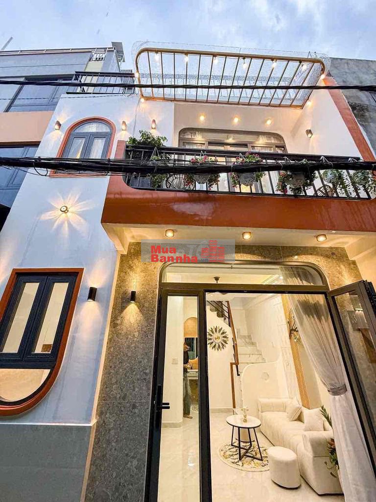 🔥Bán nhà mới 3PN Phan Văn Trị Q.Bình Thạnh🔥 5.2x6.5m, 2 tầng- Nhỉnh 5T