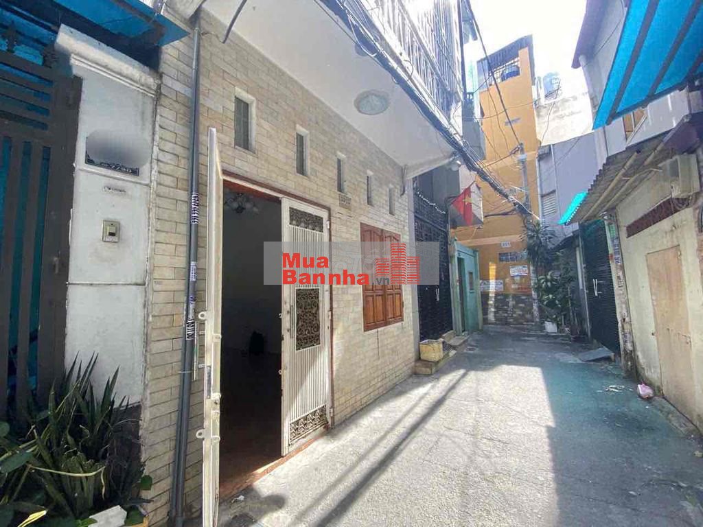 TÂN BÌNH - CMT8 - 50m2 - 4x12,5 - HẺM 3M THÔNG