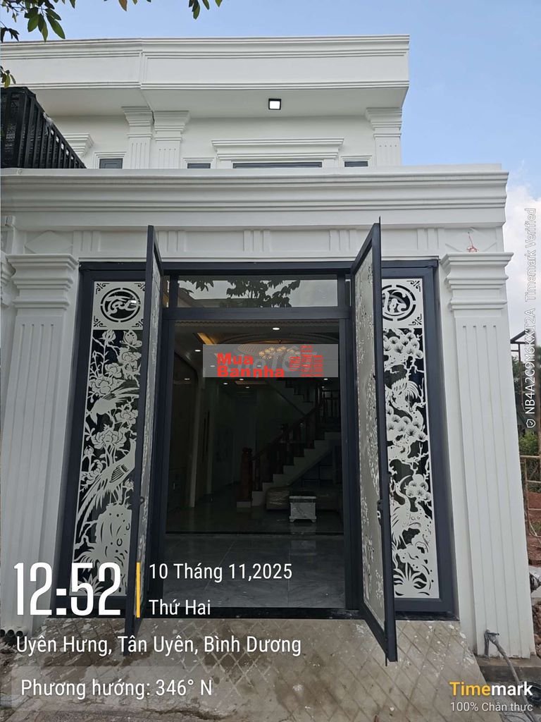 Bán Nhà Sổ Hồng Riêng Mới Tinh KCN tân Uyên - Uyên Hưng rất đẹp