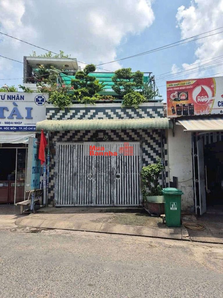 BÁN NHÀ MẶT TIỀN TTT17. THỚI TAM THÔN. HÓC MÔN.