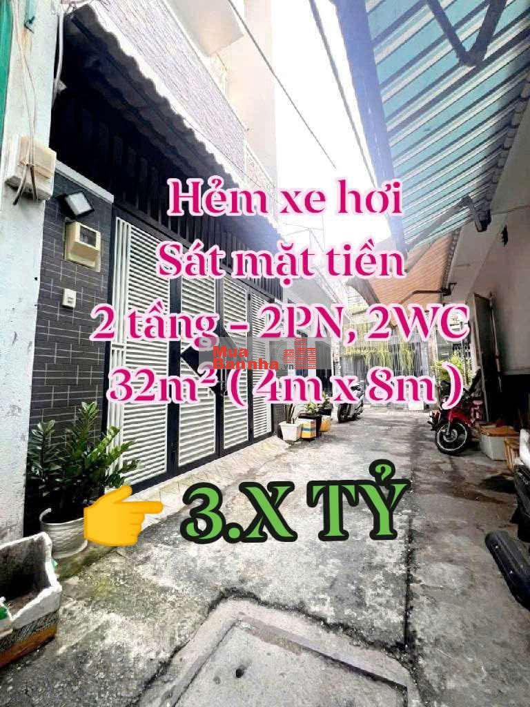 Bán nhà Tân Phú, Hẻm xe hơi, sát mặt tiền đường Tân Kỳ Tân Quý - 376