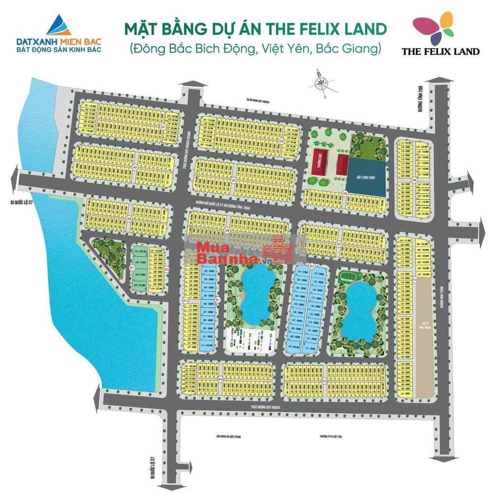 CHÍNH CHỦ BÁN BIỆT THỰ VIEW HỒ – SL2 Việt Yên, Bắc Giang