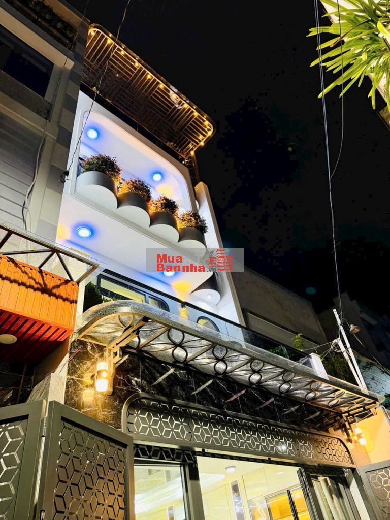 Bán nhà hẻm 5m đường Phan Huy Ích, P.12, 5 x 13, 4 tầng giá 8.58 tỷ tl