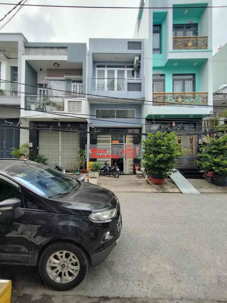 🏡NHÀ MẶT TIỀN 3 TẦNG - 60m2 (4x15M) KHÔNG LỘ GIỚI, QH - SHR - Sát Q6