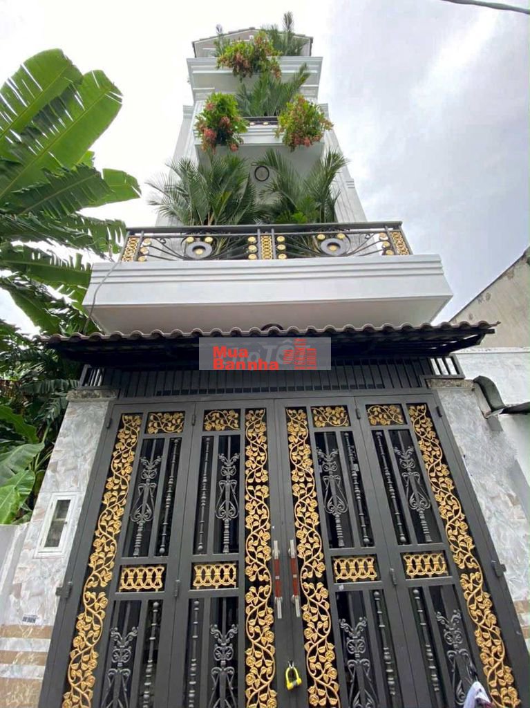Bán gấp nhà 4 tầng Tân cổ điển,HXH thông sát bên Lotte Mart,P16,Gò Vấp