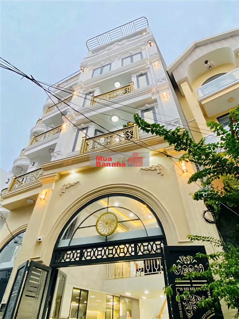 Bán Siêu Phẩm 5 Tầng 47m2 – 4PN – Hẻm 1/ Xe Hơi Vào Nhà – Ngay Emart 2