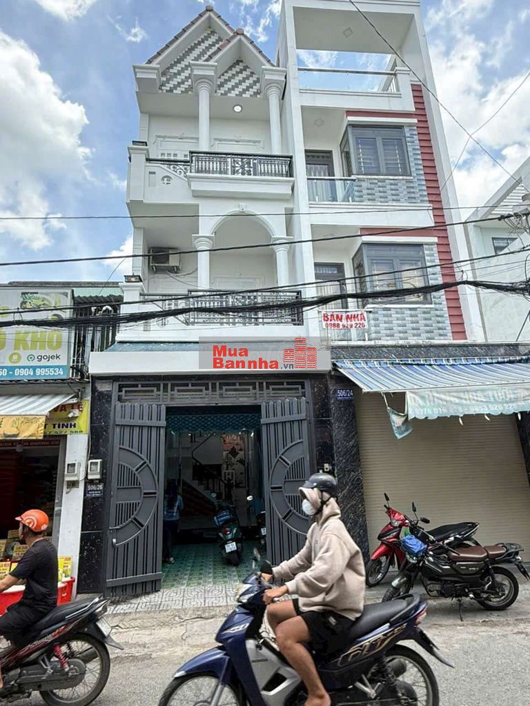 Mặt tiền chợ kinh doanh 4x20m Trần Quang Cơ, Hiệp thành, Q12