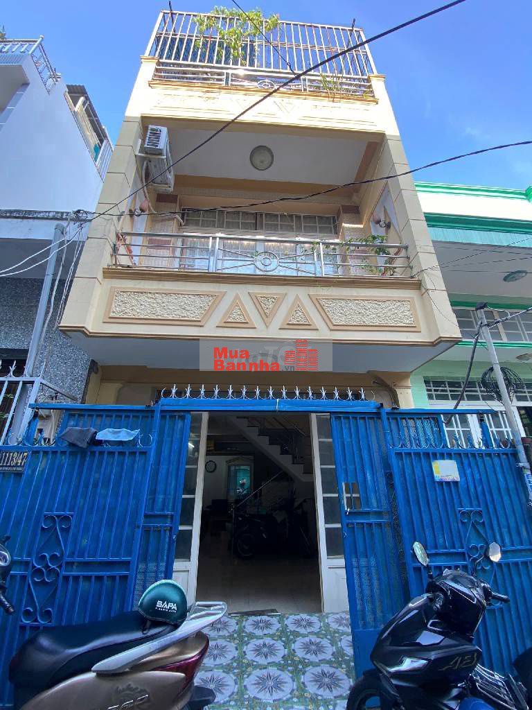 Gấp 5.x tỷ. Huỳnh Tấn Phát, số 1113/, hẻm 4m, 3 tầng, 43 m2, 4*11m