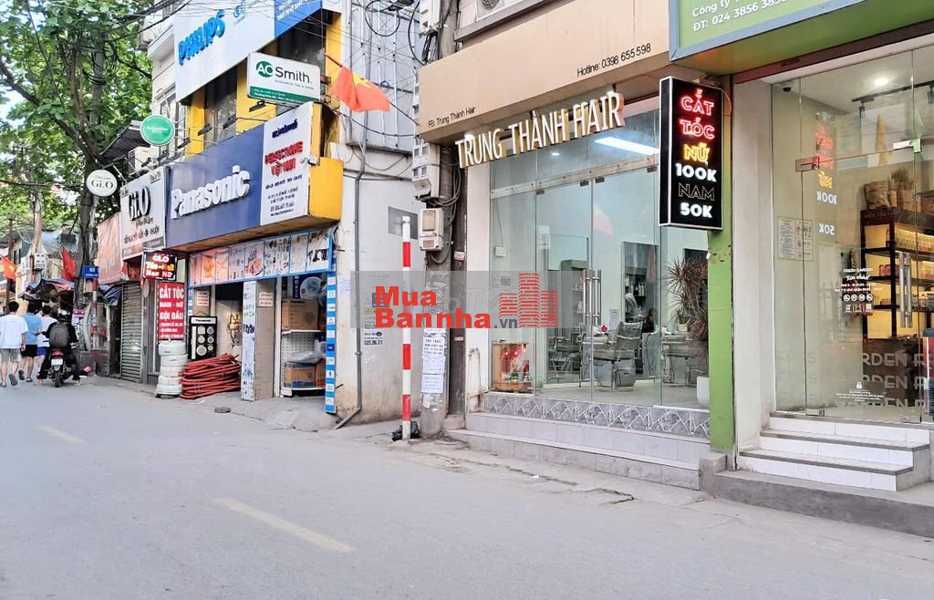 Bán đất tặng nhà mặt đường Cổ Nhuế. KD sầm uất. Vỉa hè, Ôto tránh.