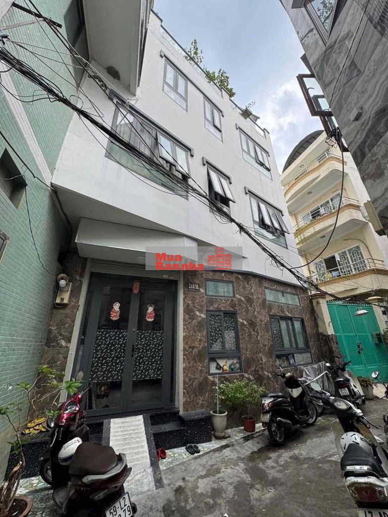 🍀NHÀ SÁT MẶT TIỀN ĐIỆN BIÊN PHỦ PHƯỜNG BÀN CỜ - 40,2M2 - 4 TẦNG