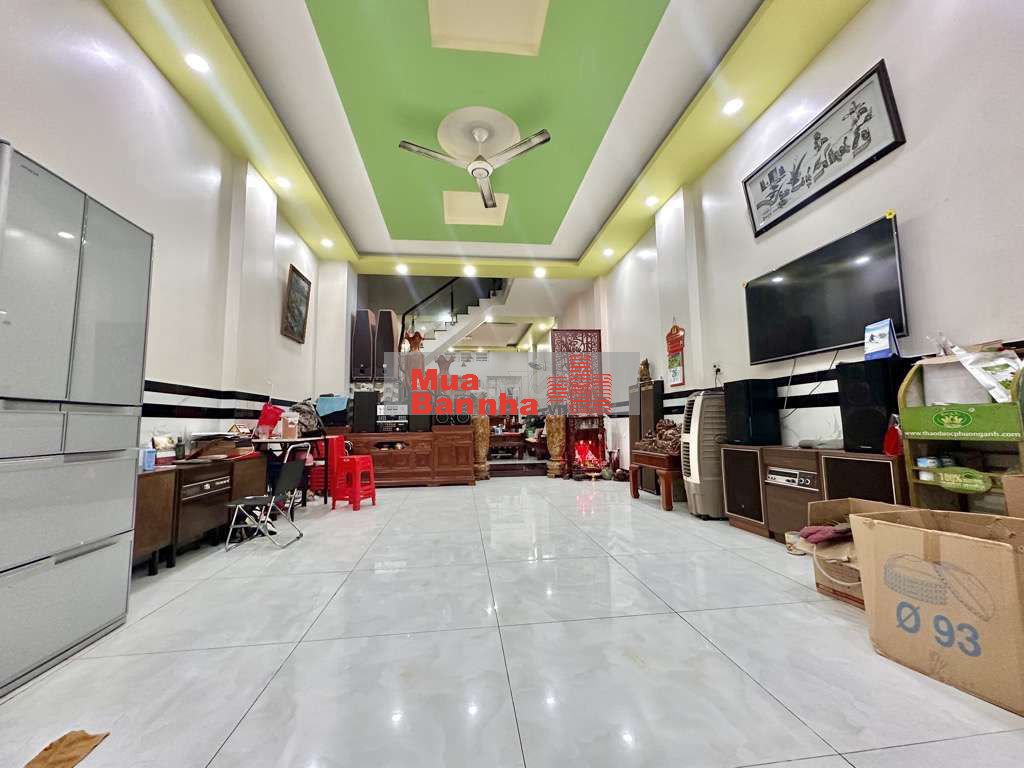 MẶT TIỀN NGAYCHỢ HIỆ
P BÌNH - NHÀ 4 TẦNG - NGANG 5X20 100M2 DTSD 274M2