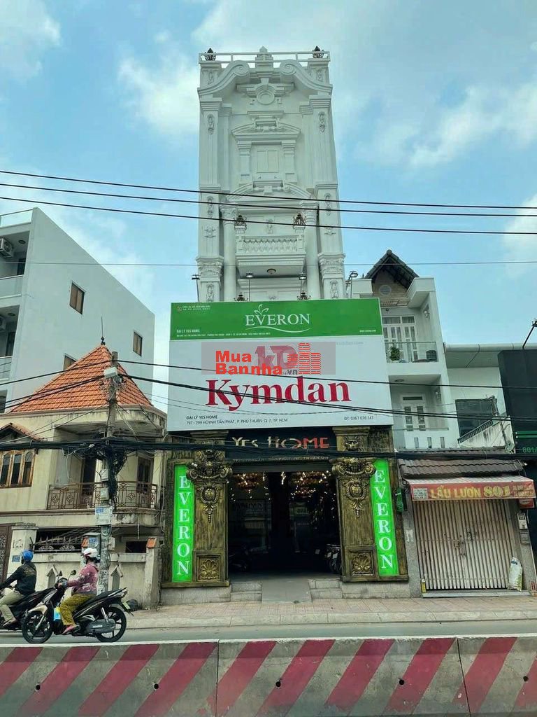 Bán Nhà 5 Lầu MT Đường 79 P.Tân Quy, Q.7 Dt 6x22m.Giá bán 26 tỷ