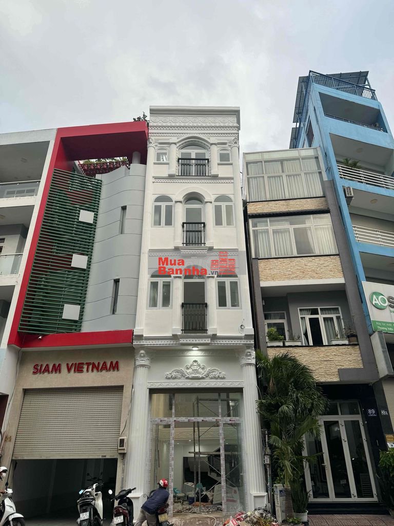 NHÀ MỚI 100% - MTKD 87 Trần Hưng Đạo, 4mx22m Đúc 5 Lầu Giá 15 Tỷ