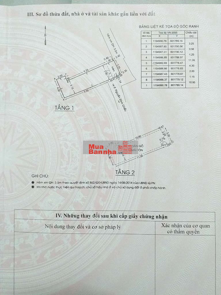 Nhà hơn 45m vuông thích hợp xây dựng mới.