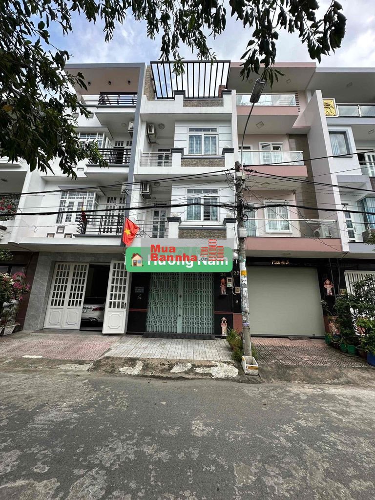 NHÀ MẶT - 4 TẦNG NGAY ĐƯỜNG SỐ 19 SIÊU THỊ COOPMART