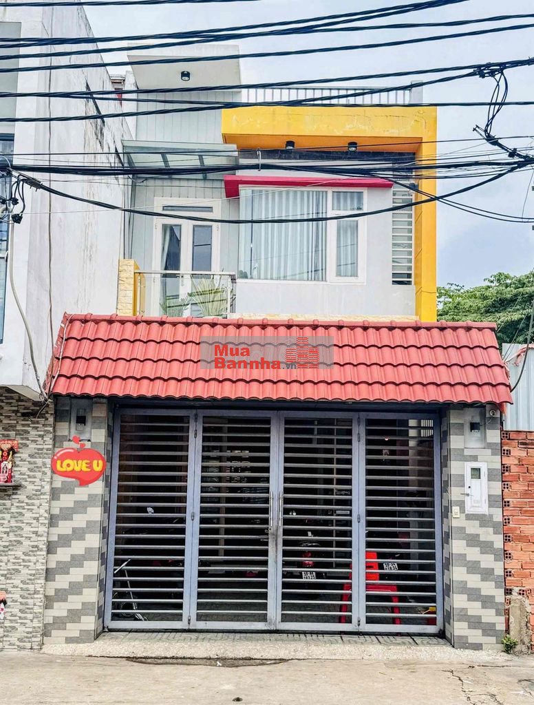 MẶT TIỀN 413 LÊ VĂN QUỚI - 5x23 - 3 TẦNG SÂN THƯỢNG - ĐƯỜNG NHỰA 10M