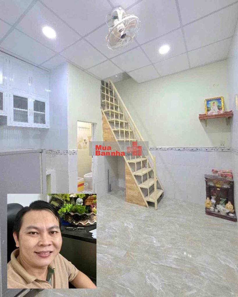 1,95 tỷ, hẻm rộng 1/, sổ vuông, 2 Tầng, Phan Đăng Lưu, Bình Thạnh