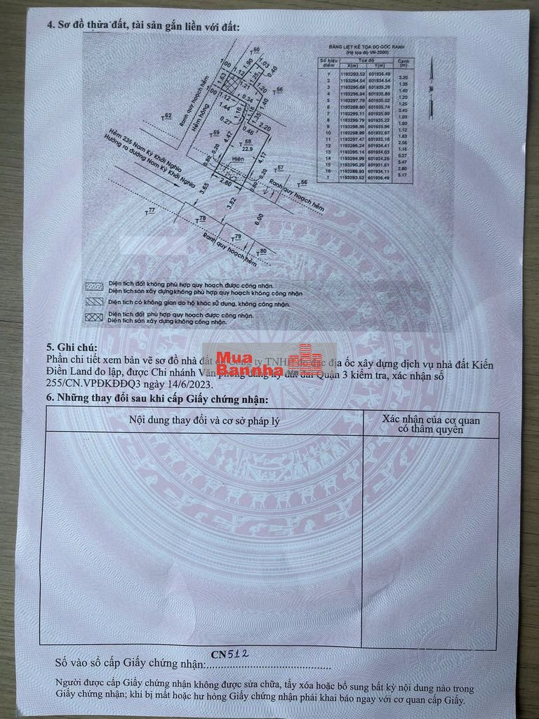 Chủ nhà bán lô góc 2 mặt tiền hẽm Oto Nam Kì