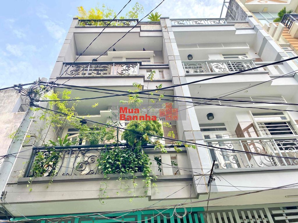 Gần CoopMart, Hương Lộ 2, 4 TẦNG, 52M2, 4x13M, 4PN - hẻm XE HƠI - 5.x