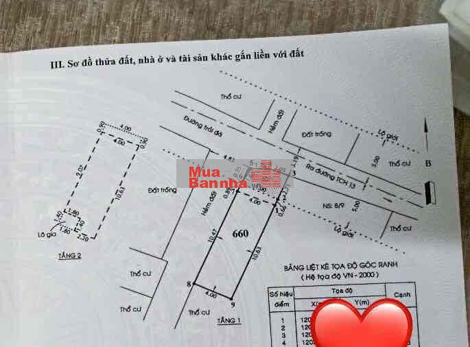 bán nhà căn góc 2 mặt 56m2 Hẻm xe tải Huỳnh Thị Hai chỉ 3.9 tỷ