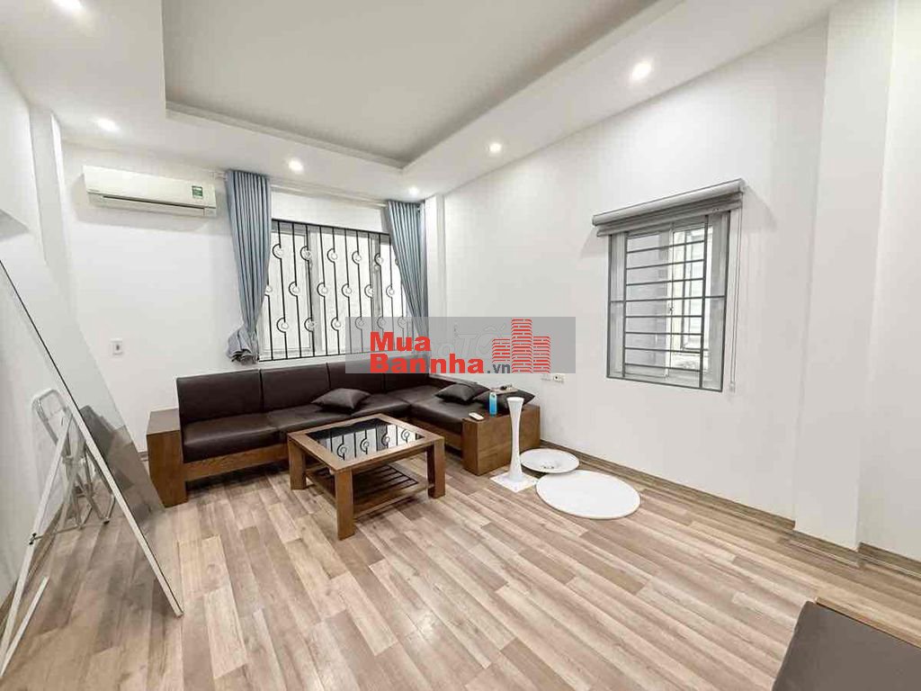 Lô góc Tân Mai, 45m2 * 5T ô tô đỗ, ngõ thông, KD, full nội thất ở ngay