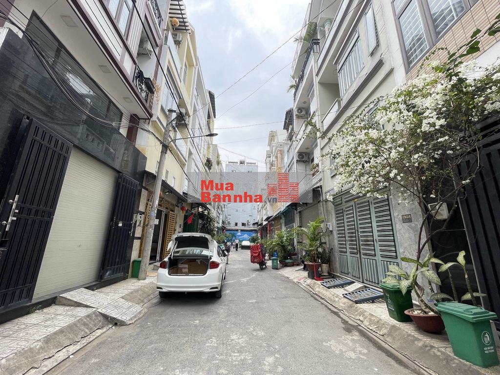 NHÀ 4 TẦNG ĐỒNG BỘ, HẺM XE HƠI ĐƯỜNG ĐINH THỊ THI, SÁT VÁCH VẠN PHÚC