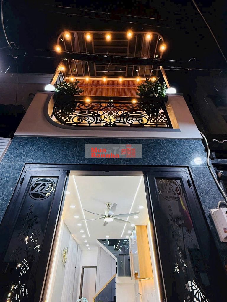 Bán nhà hẻm 3m thông sát HXT Quang Trung, P.8, 3 x 12, giá 4.28 tỷ tl