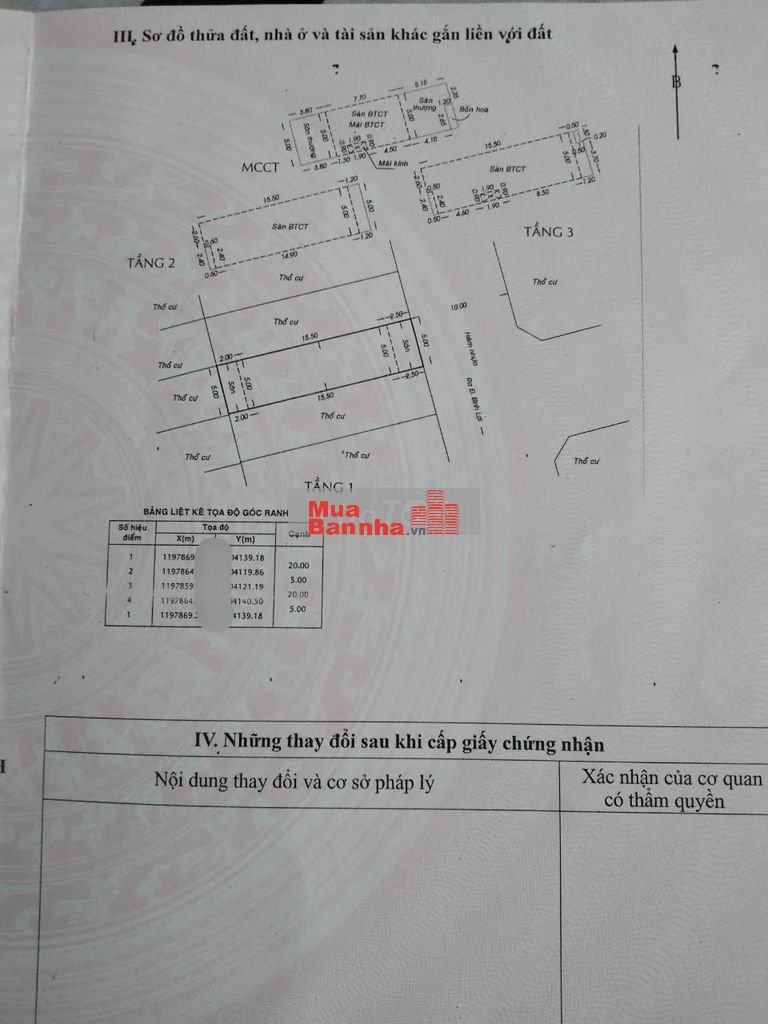 Giảm 1 tỷ! Cần BÁN Gấp căn nhà (5x20m) 3 Lầu, đường Bình Lợi rộng 12m