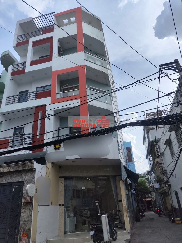 2 Mặt tiền đường Vườn Chuối Q3 dt 3,7x10m cn 30m giá chỉ 11,6 tỷ TL