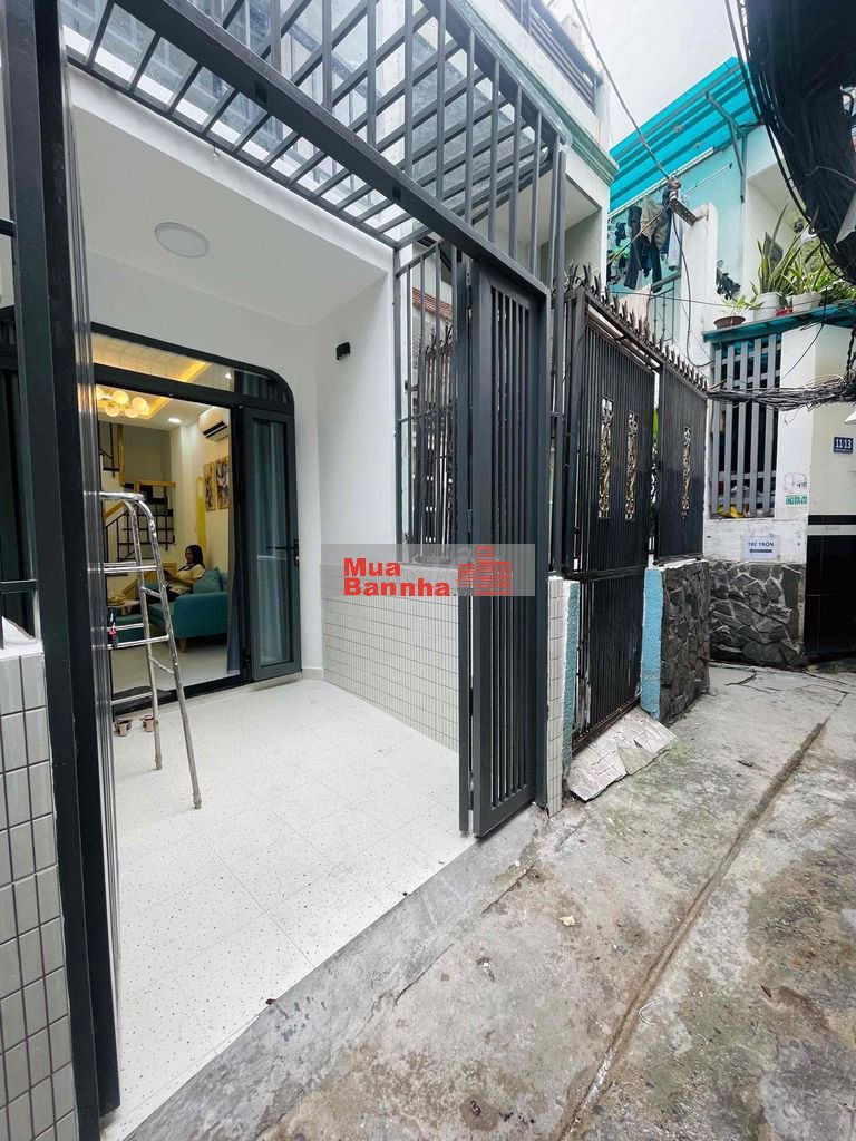 Quận 3 Hiếm có nhà nhỉnh 4Tỷ. 2PN. 2WC Nhà mới gần MT Rạch Bùng Binh