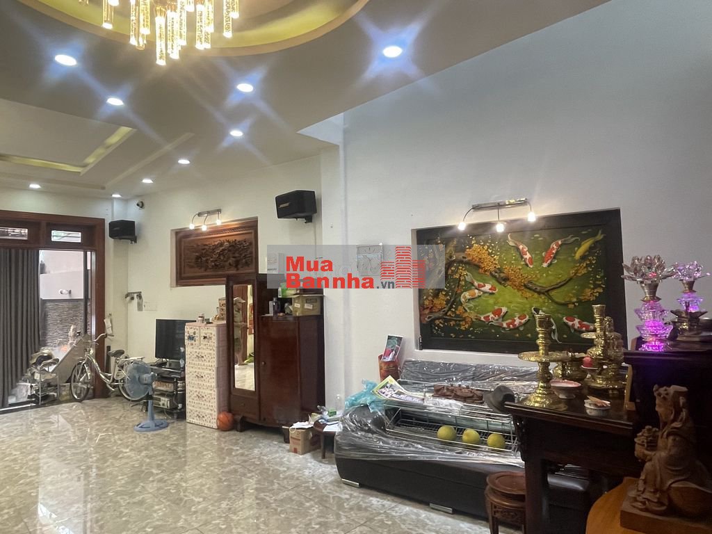 🔥💯Nhà đẹp đường Xe Hơi 6,4x13,5m 4 tầng 4PN SÁT MT BÀ HOM, CHỢ P/LÂM