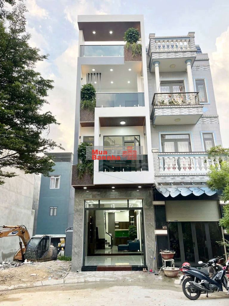 4,6Tỷ✅️ Bán Nhà 3Tầng gara oto +4PN, full nội thất Bình Chuẩn Thuận An