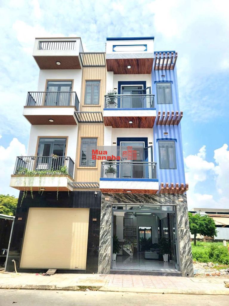 4,85 Tỷ🔥 Bán Nhà 3 Tầng An Phú Thuận An, gara oto + 4PN