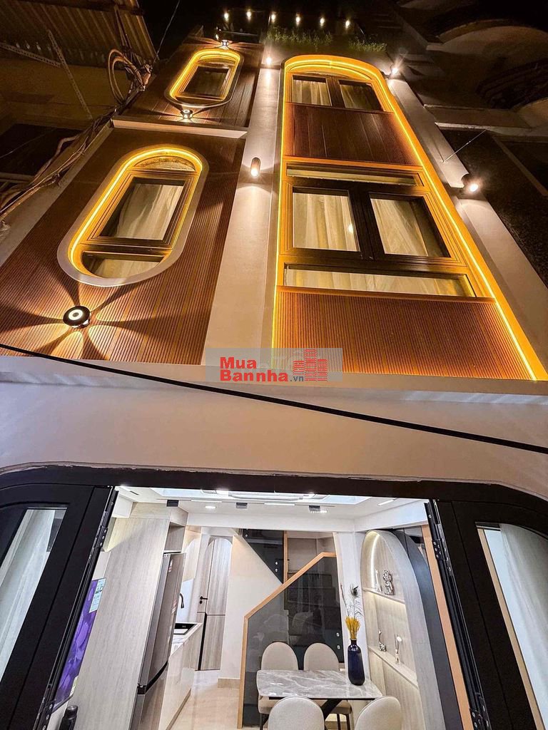 Bán Nhà Cách Mạnh Tháng Thám, 4 Tầng, nhà mới