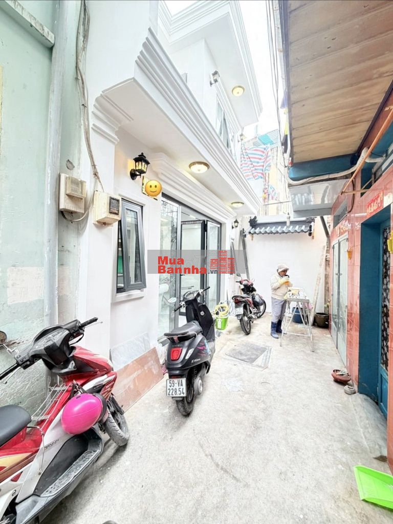 Biệt Thự Mini Âu Cơ TBình Chỉ 4.748 Tỷ– 2Tầng Đúc Đẹp – Full Nội Thất