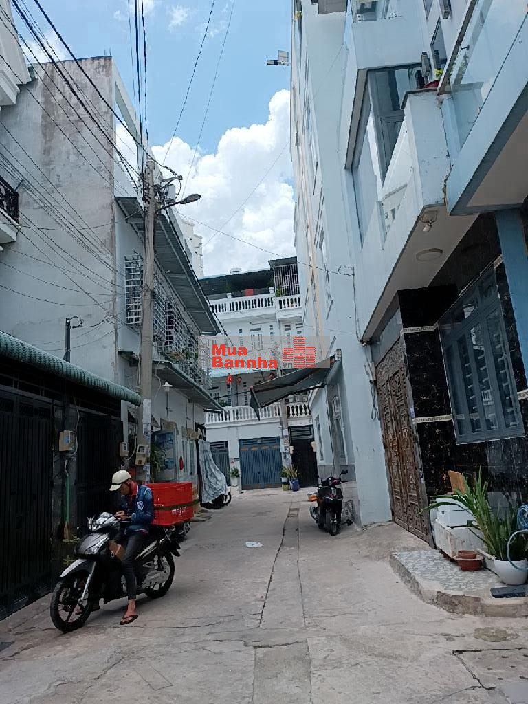 Bán nhà chia tài sản Tân Hòa Đông, 32m2, 2PN hẻm thông gần chợ Phú Lâm