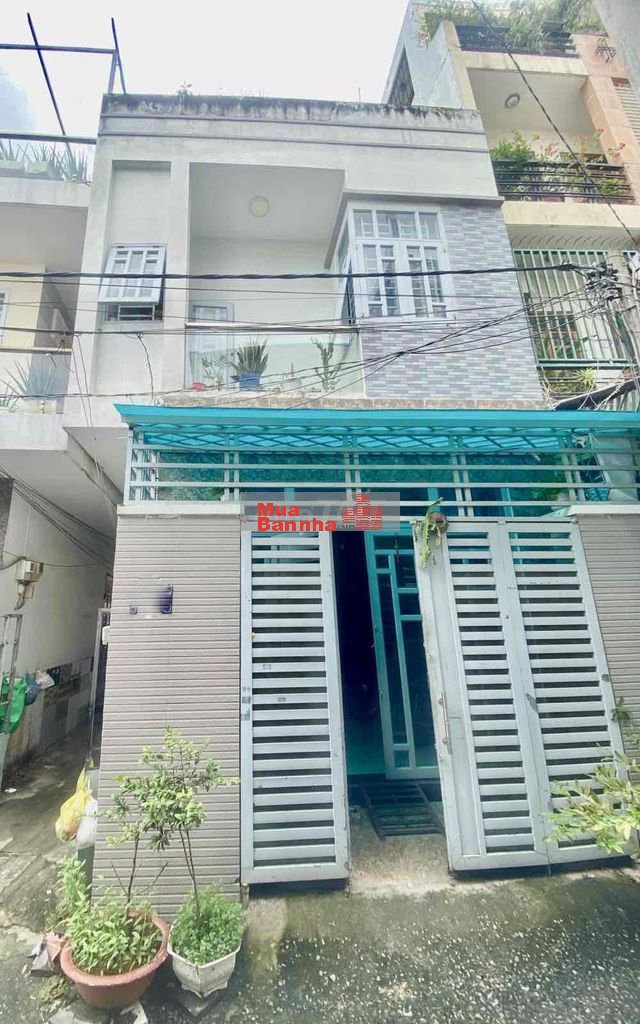 NHÀ 3 TẦNG ĐÚC + 3 PHÒNG TRỌ 115M2 HẺM XE HƠI TRƯỜNG CHINH Q12