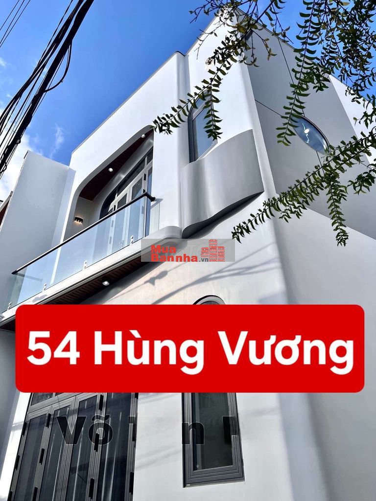 BÁN 2 CĂN NHÀ XÂY MỚI - HẺM 54 HÙNG VƯƠNG