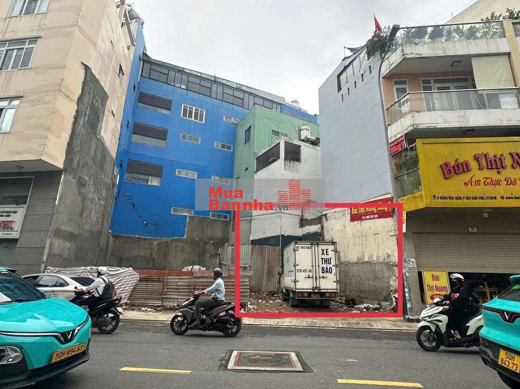 2 mặt tiền 6m trước sau Đặng Văn Sâm