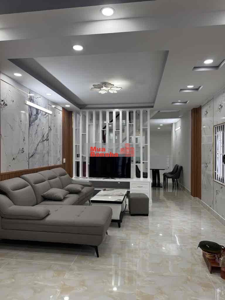 NHÀ 2TẦNG MỚI HẺM XE HƠI CÁCH HUỲNH TẤN PHÁT 40m ,XÃ NHÀ BÈ  	•Diện tí