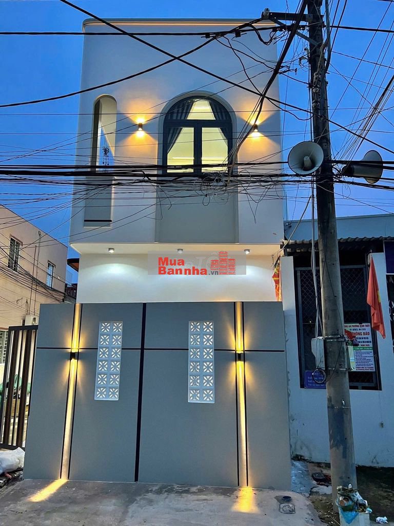 Bán nhà góc 2 mặt tiền full nội thất hẻm 115 gần chợ an thới 3,09 tỷ