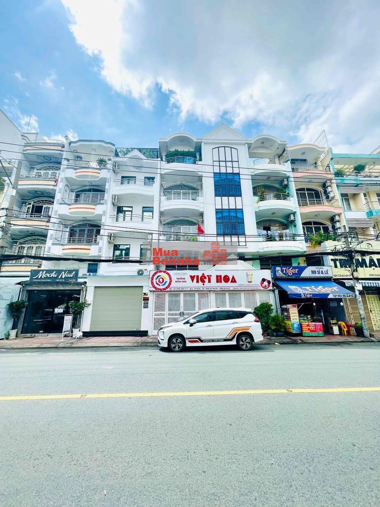 BÁN NHÀ MẶT TIỀN KINH DOANH ĐƯỜNG CHỢ LỚN, P11, Q6, 5x20, SHR 9 CHỦ