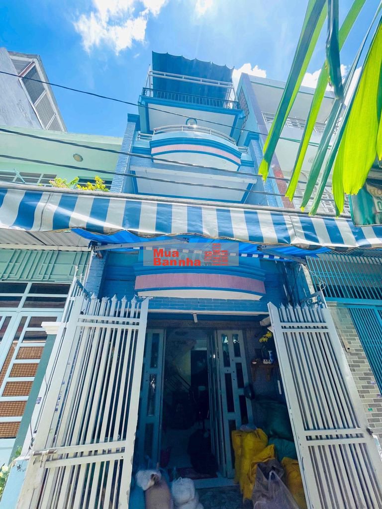 BÁN NHÀ QUẬN 6 - P11 - NGUYỄN VĂN LUÔNG - HXH - 4 TẦNG - 4PN - SHR 9C