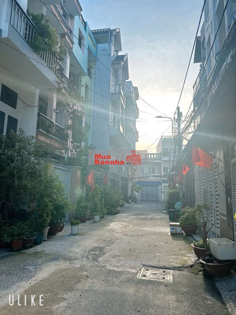 BÁN NHÀ4 TẦNG HẺM XE HƠI,41M²,PHAN HUY ÍCH PHƯỜNG 12, GÒ VẤP